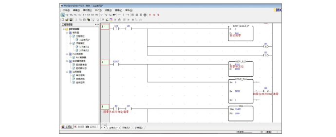 MOTECβ交流伺服内置PLC功能在摆轮式物流分拣上的应用