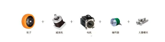 MOTEC伺服轮在双轴差速AGV上的应用