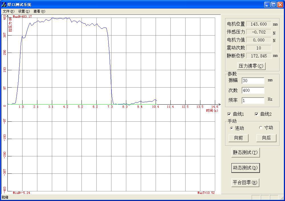 Trio 运动控制器和MOTEC 交流伺服电机在焊接疲劳测试设备中的应用